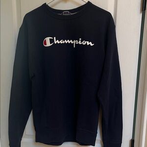 Champion Women’s Navy Crewneck Sweatshirt